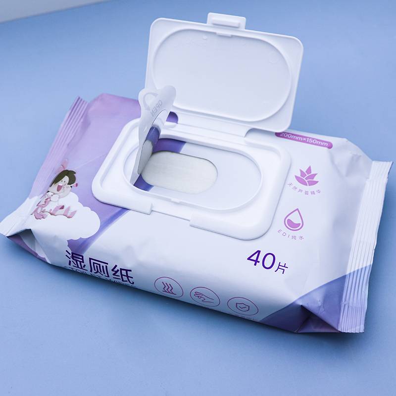 soft private label cheap wholesale custom flushable wet toilet paper 