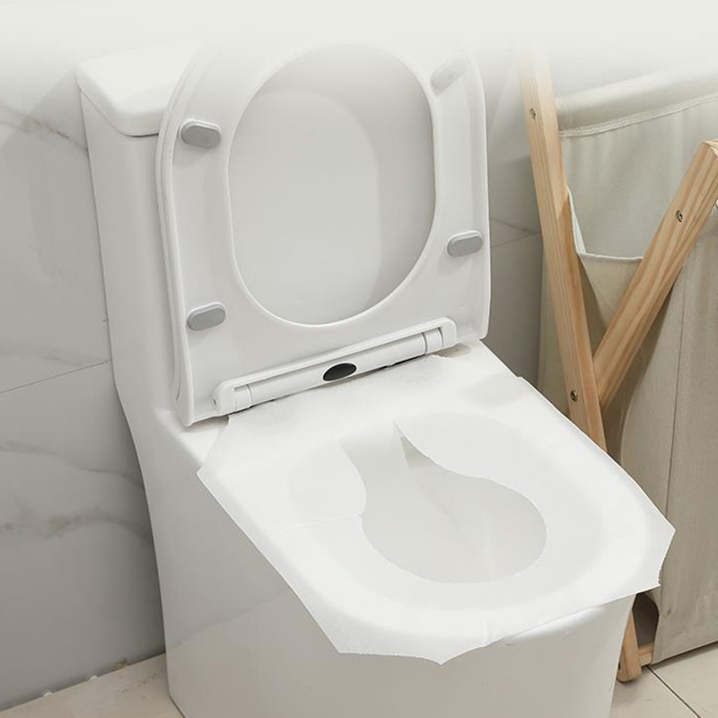Disposable flushable toilet seat