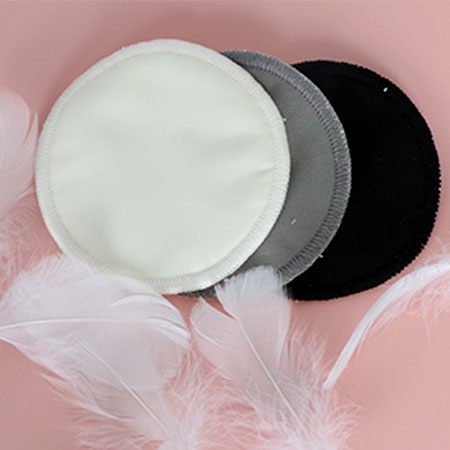 Custom Washable Round Shape Breast Pads