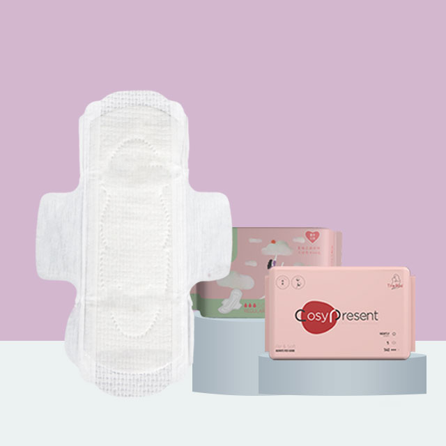 Biodegradable Eco Friendly Absorbent Disposable Sanitary Pads