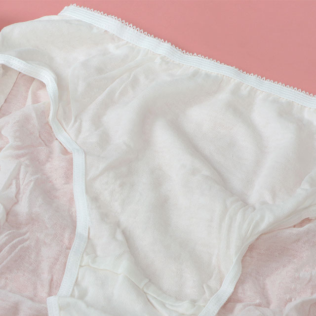 Comfort Care Disposable Cotton Underwear for Travel 