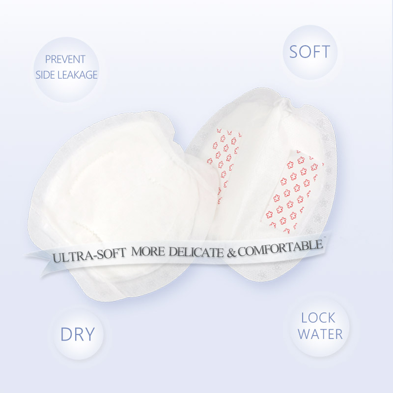 Breathable Free Sample Extra Thin Disposable Breast Pads