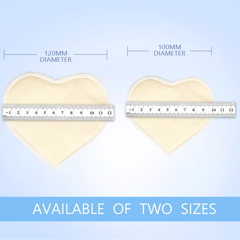 Bamboo Heart Shape Reusable Free Sample Breast Pads