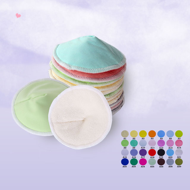 3D Design Bamboo Washable Custom Maternity Breast Pads