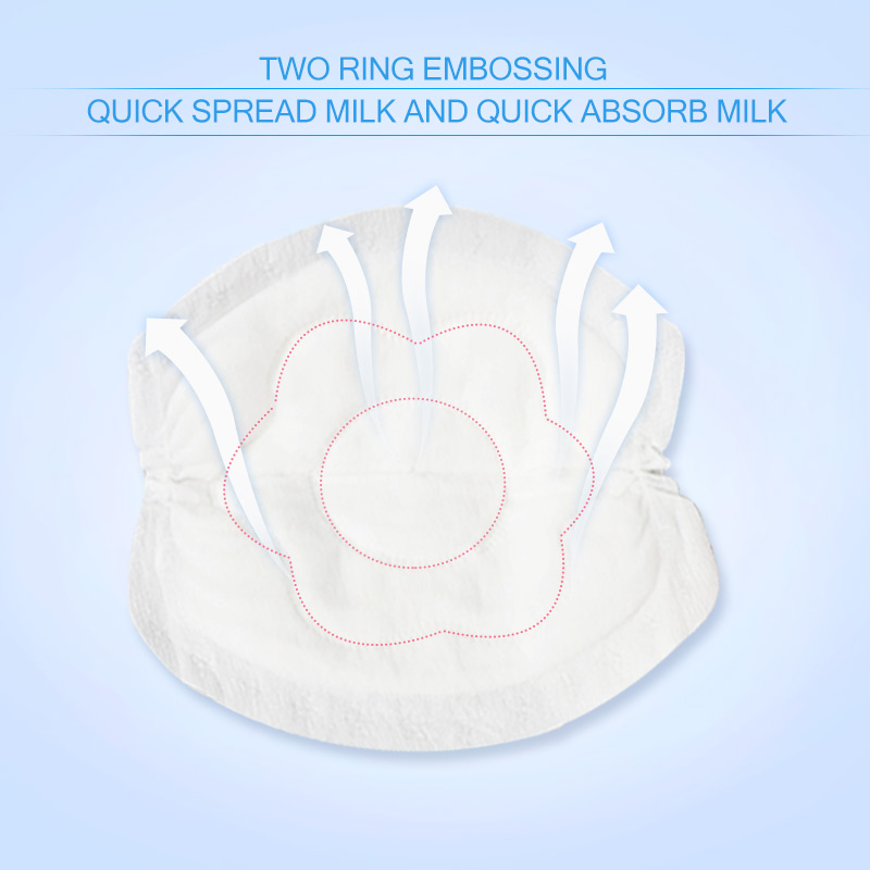 Custom 3D Shape Maternity Free Sample Feeding Nursing Pads