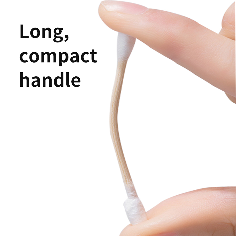 Free Sample Disposable Cotton Swab with Wooden Stick