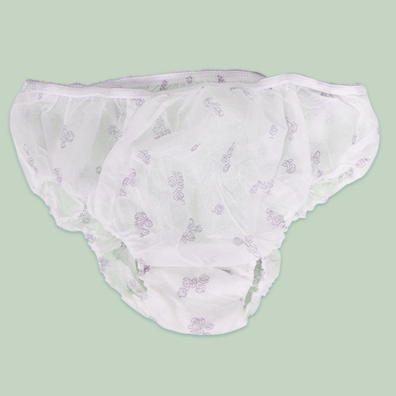 Travel Print Breathable Soft Adults Disposable Underwear