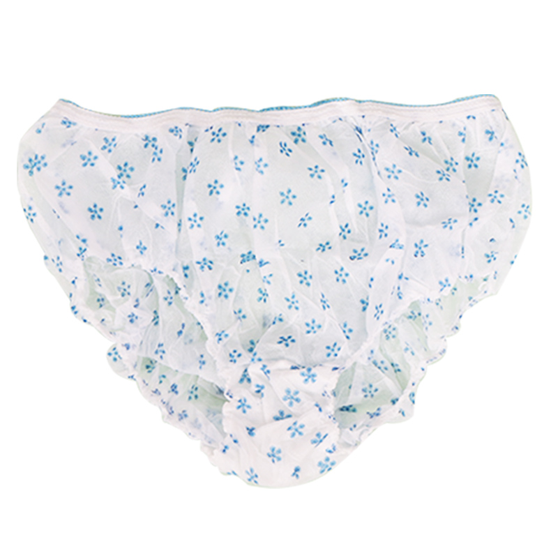 Nonwoven Adult Plus Size Print Travel Underwear