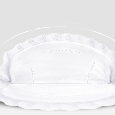 wave shape dipsoable breast pad