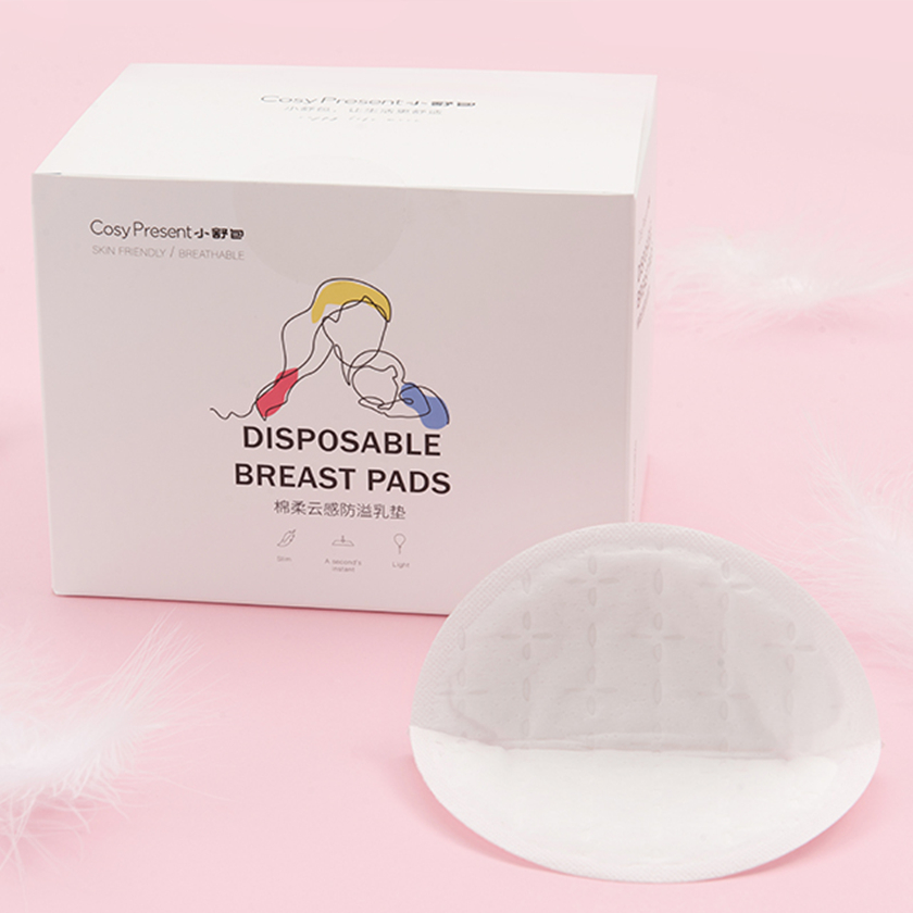 breathable disposable breast pads