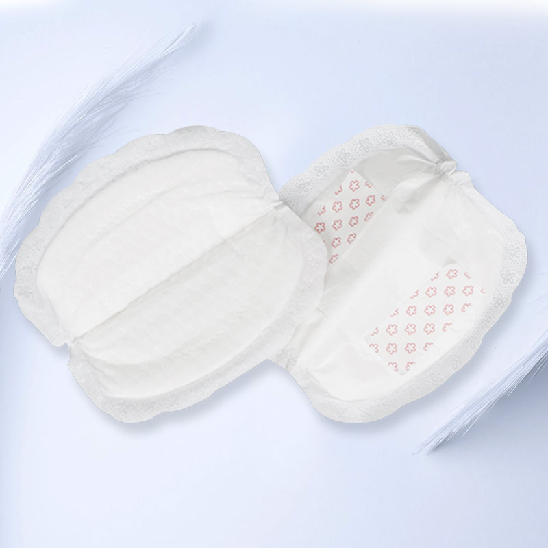 Rubber Band Large Size Maternity Custom Breathable Disposable Breast Pads
