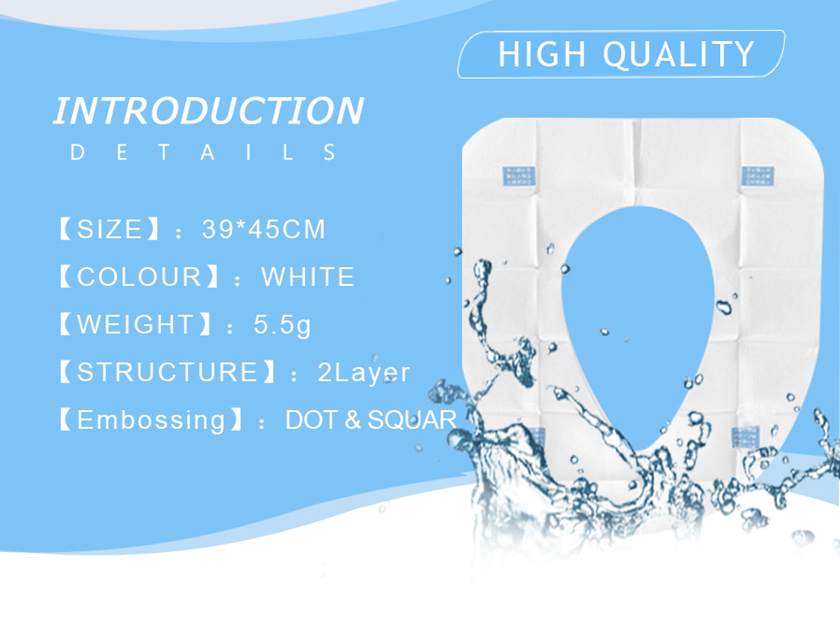 disposable toilet seat cover specification