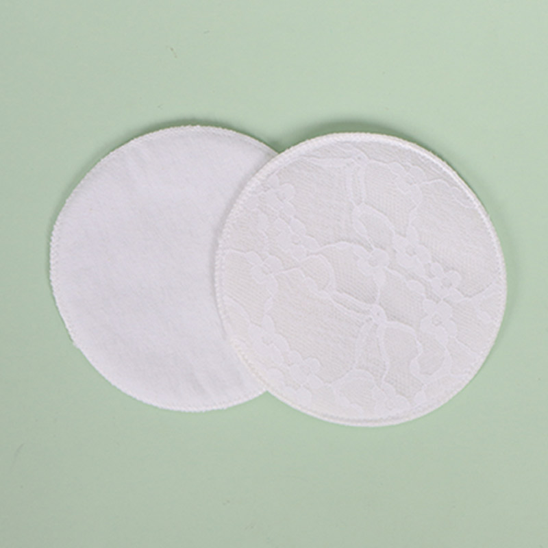 Breathable Lace Washable Maternity Round Shape Reusable Breast Pads