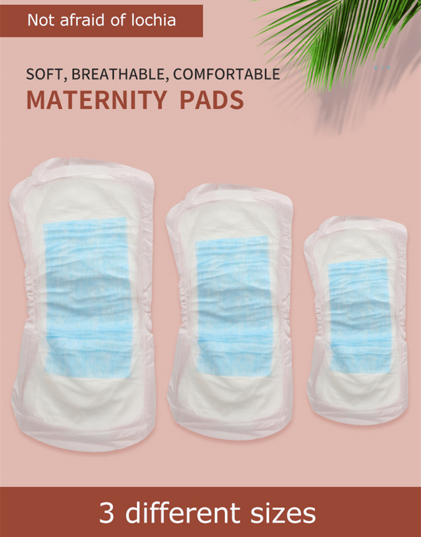 disposable maternity pads specification