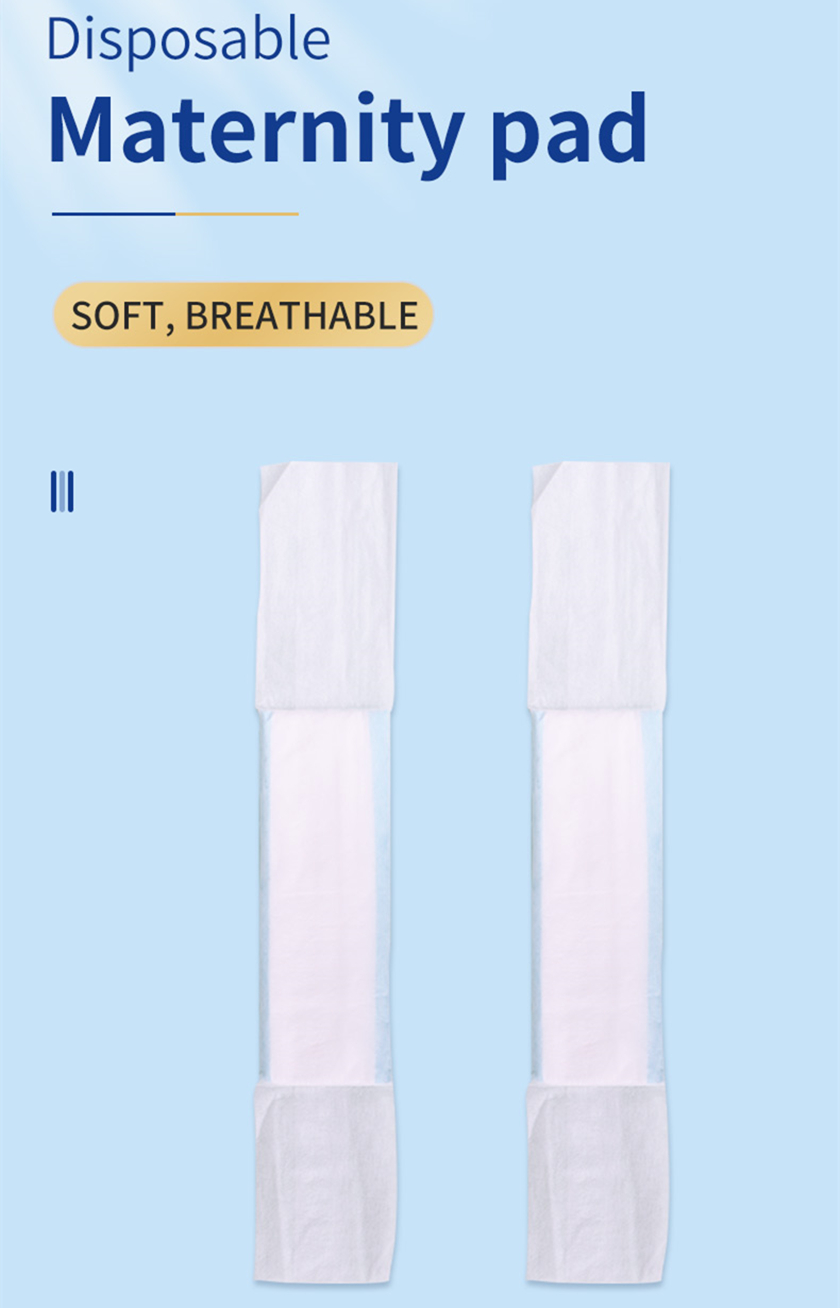 longer disposable maternity sanitary pad