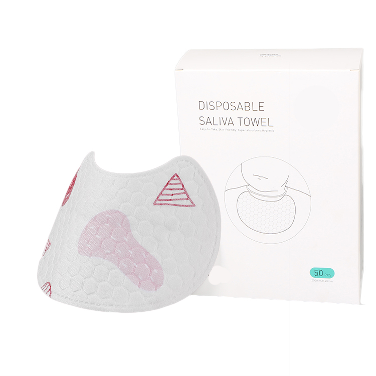 Hot Sale Free Sample Portable Disposable Saliva Towel for Babies