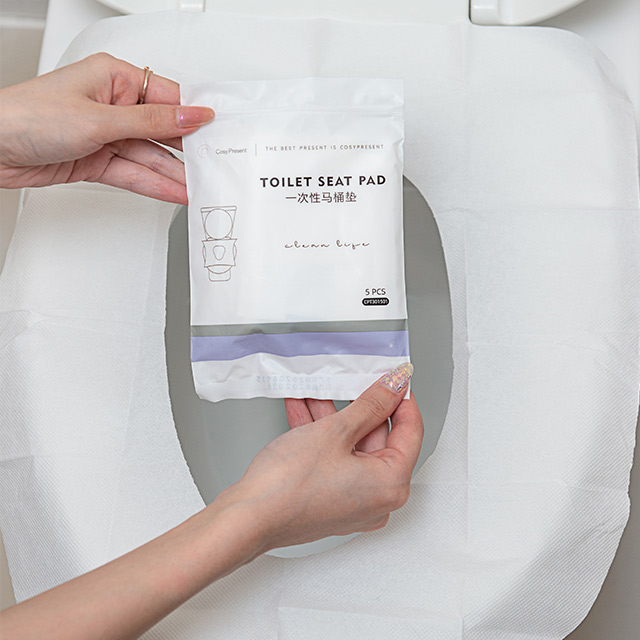 Travel Disposable Free Sample Waterproof Toilet Seat Cover for Adults 