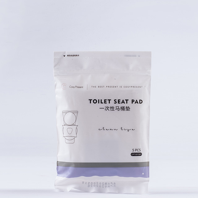 Travel Disposable Free Sample Waterproof Toilet Seat Cover for Adults 