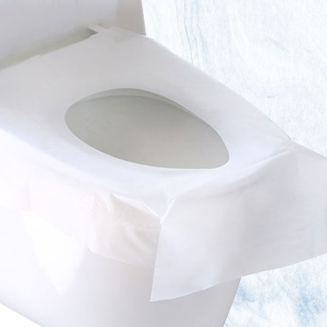 large flushable paper hygienic disposable toilet seat cover for travel 