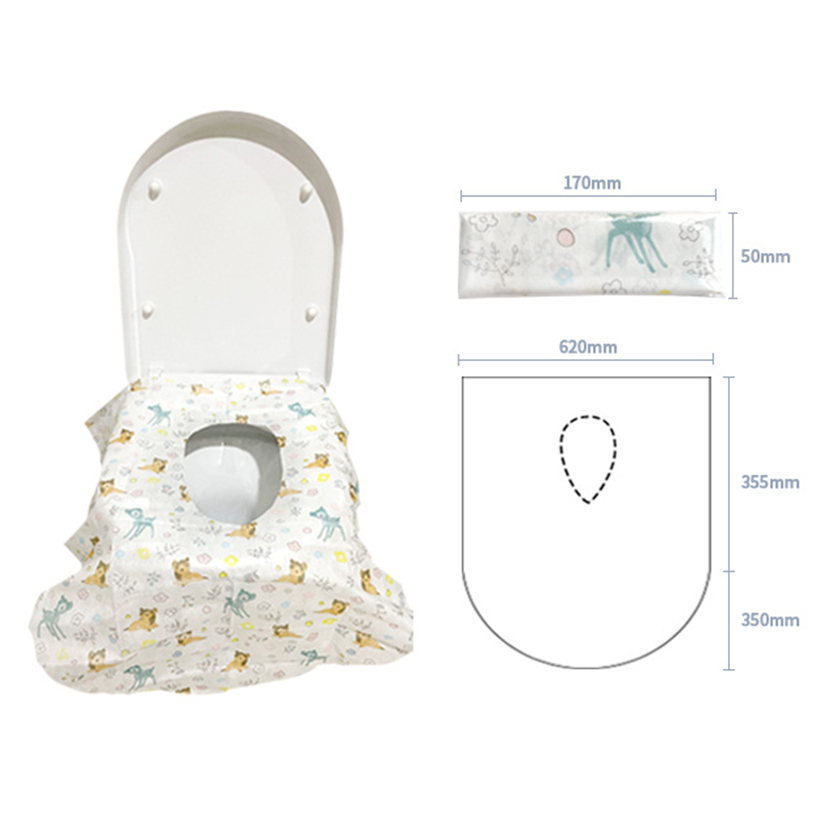 size of kids toilet seat cover