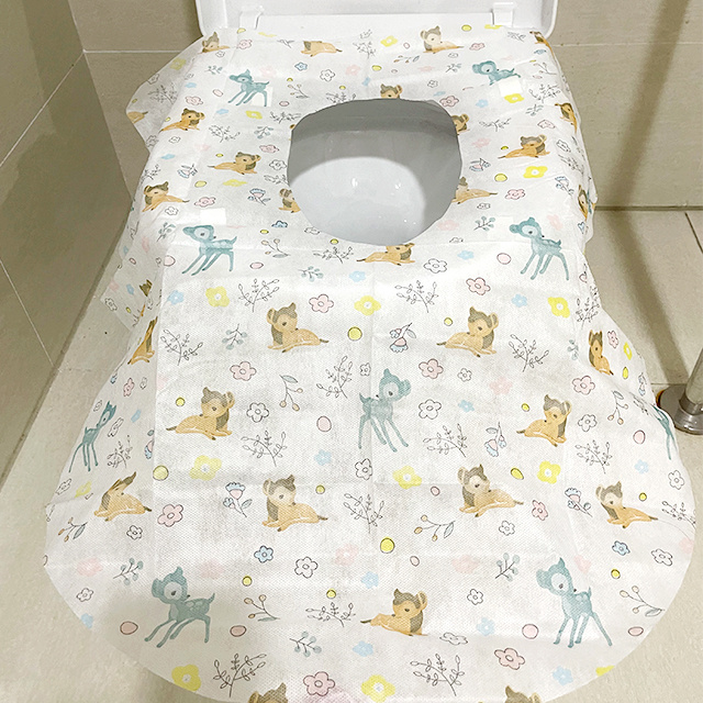 disposable christmas gift portable individually wrapped child toilet seat cover 
