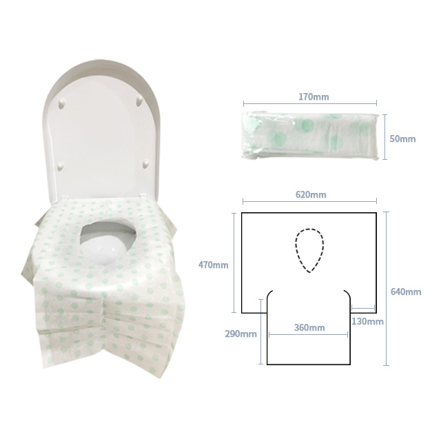 waterproof portable printed sanitary toilet wc seat cover for kids and adults 