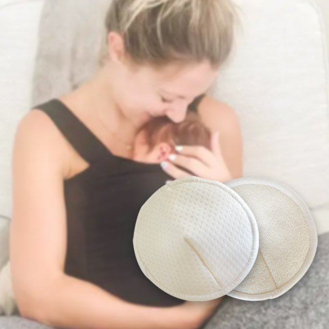 non-slip mother care washable breast nursing pad reusable 