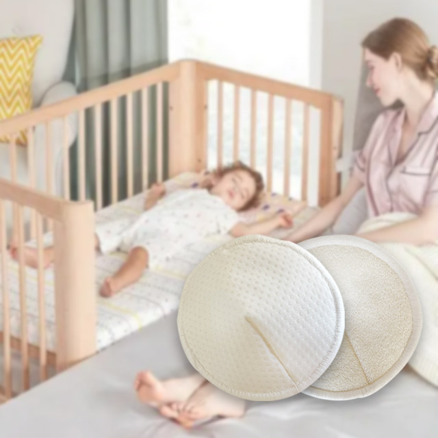 non-slip mother care washable breast nursing pad reusable 