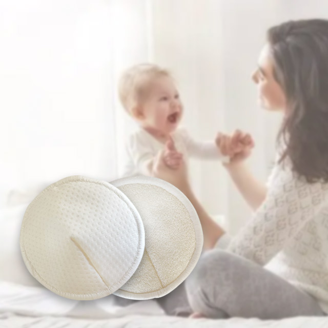 non-slip mother care washable breast nursing pad reusable 