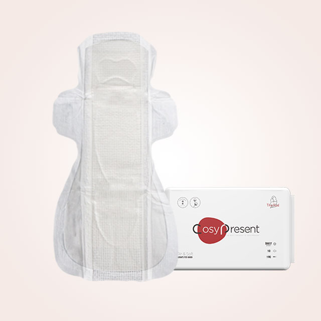 overnight organic cotton winged breathable disposable sanitary towel 