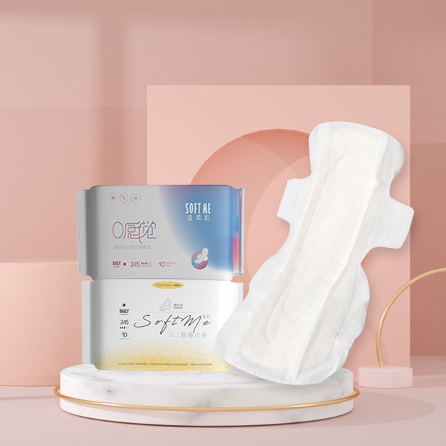 winged postpartum maternity disposable sanitary napkin pads after birth 