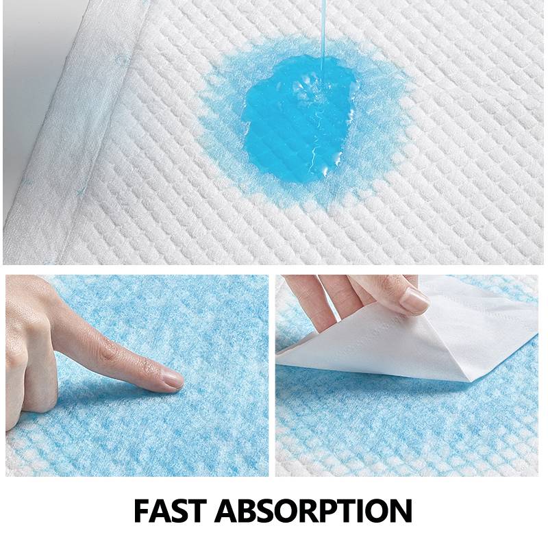 absorbent wingless breathable disposable diaper urine pad 