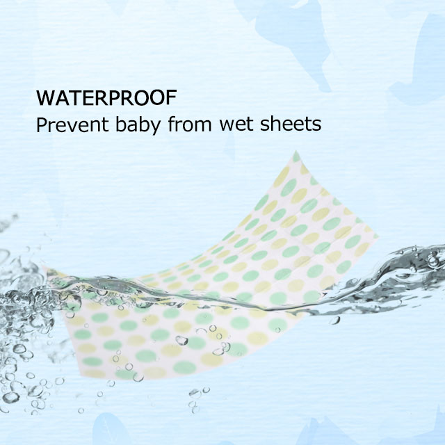 waterproof large size disposable baby diaper change mat 