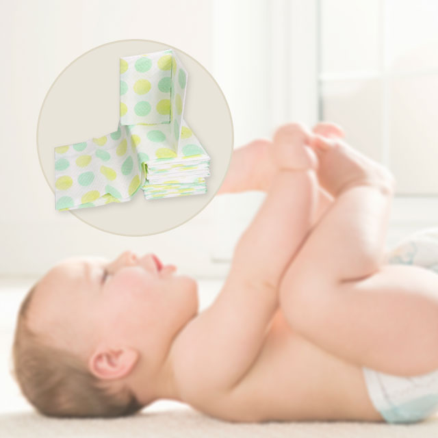 waterproof large size disposable baby diaper change mat 