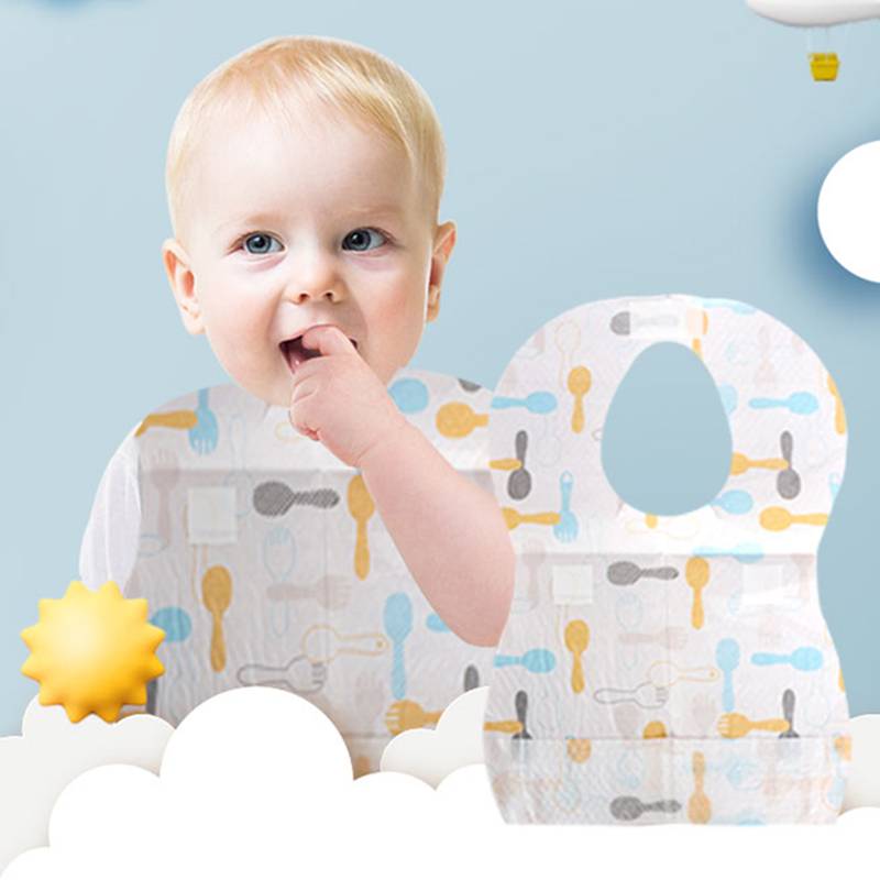  Do you know main features of our disposable baby eating bibs ?