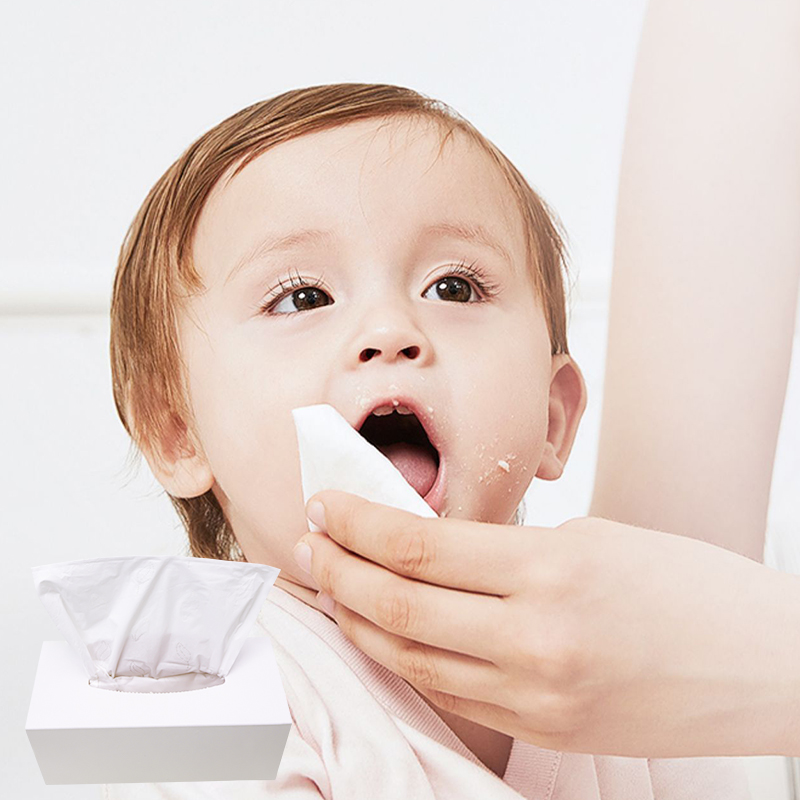 cheap soft wholesale baby care organic cotton facial tissue